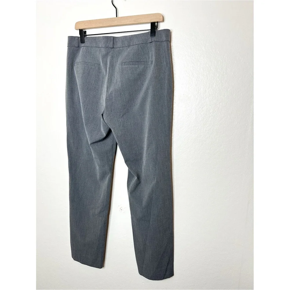 Banana Republic Womens Ryan Fit‎ Neutral Grey Business Casual Trouser Pants